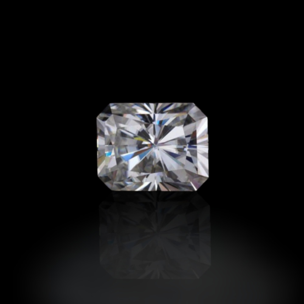 4.80 CT Natural White Diamond Radiant Cut 11x9MM VVS1 D Grade IDGL Certified A1