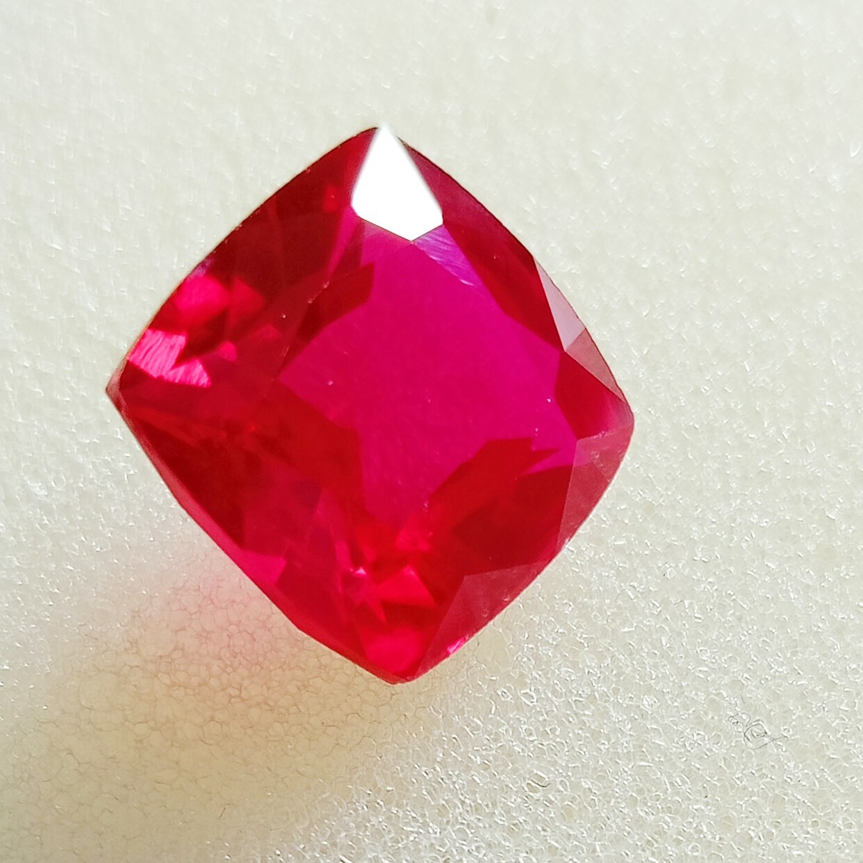 Unheated 10.90 Ct Natural Certified Pigeon Blood Red Ruby Loose Gemstone JM218