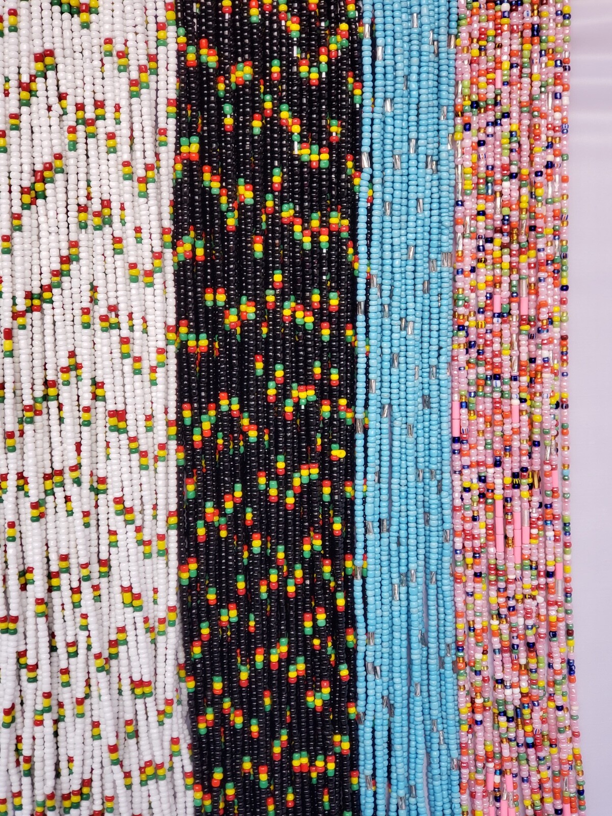 28″-50″ Elegant Tie On African Waist Beads Belly Chain Jewelry Waist Controller
