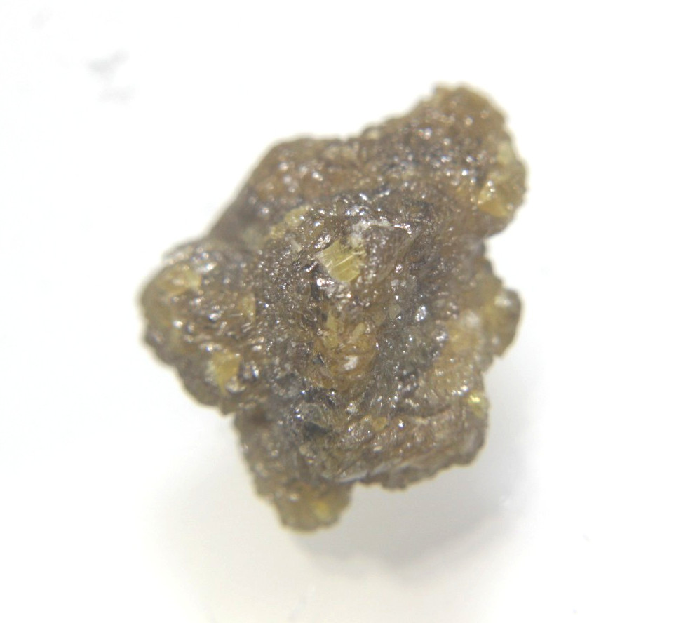 9.34CTS NATURAL REAL RAW UNCUT YELLOW ROUGH DIAMOND 15.78×11.35sx8.15MM