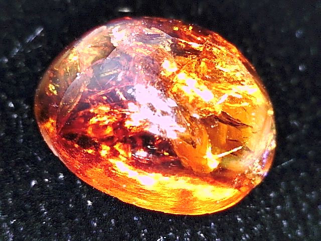 Amber Cabochon Excellent Quality (7.21mm x 10.13mm) 3.40ct