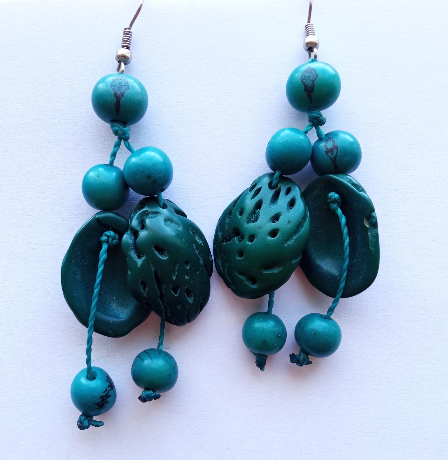 ✨Wholesale 20 Pairs Peruvian Jewelry Amazon Seed Earrings Handmade Boho Style✨