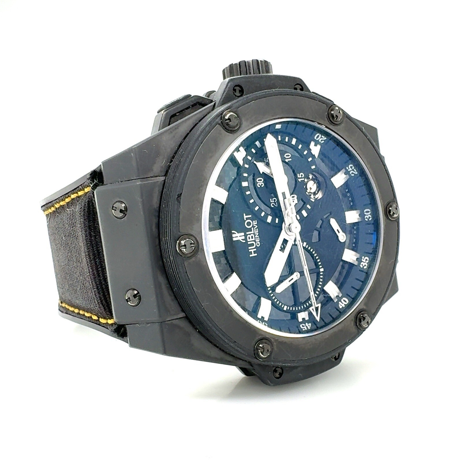 Hublot Big Bang King Power 48mm Ceramic Chronograph Carbon Fiber Mens Watch