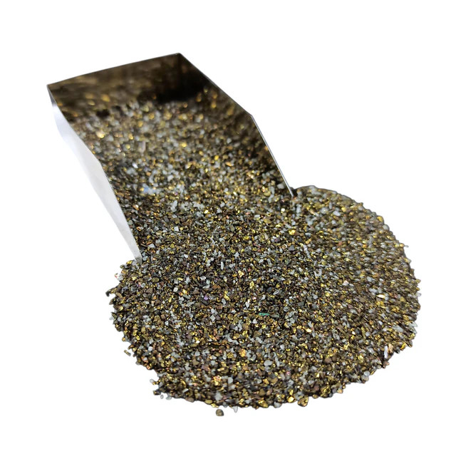 Chalcopyrite 0.5-1mm Stone Granules for Resin Jewelry Decor
