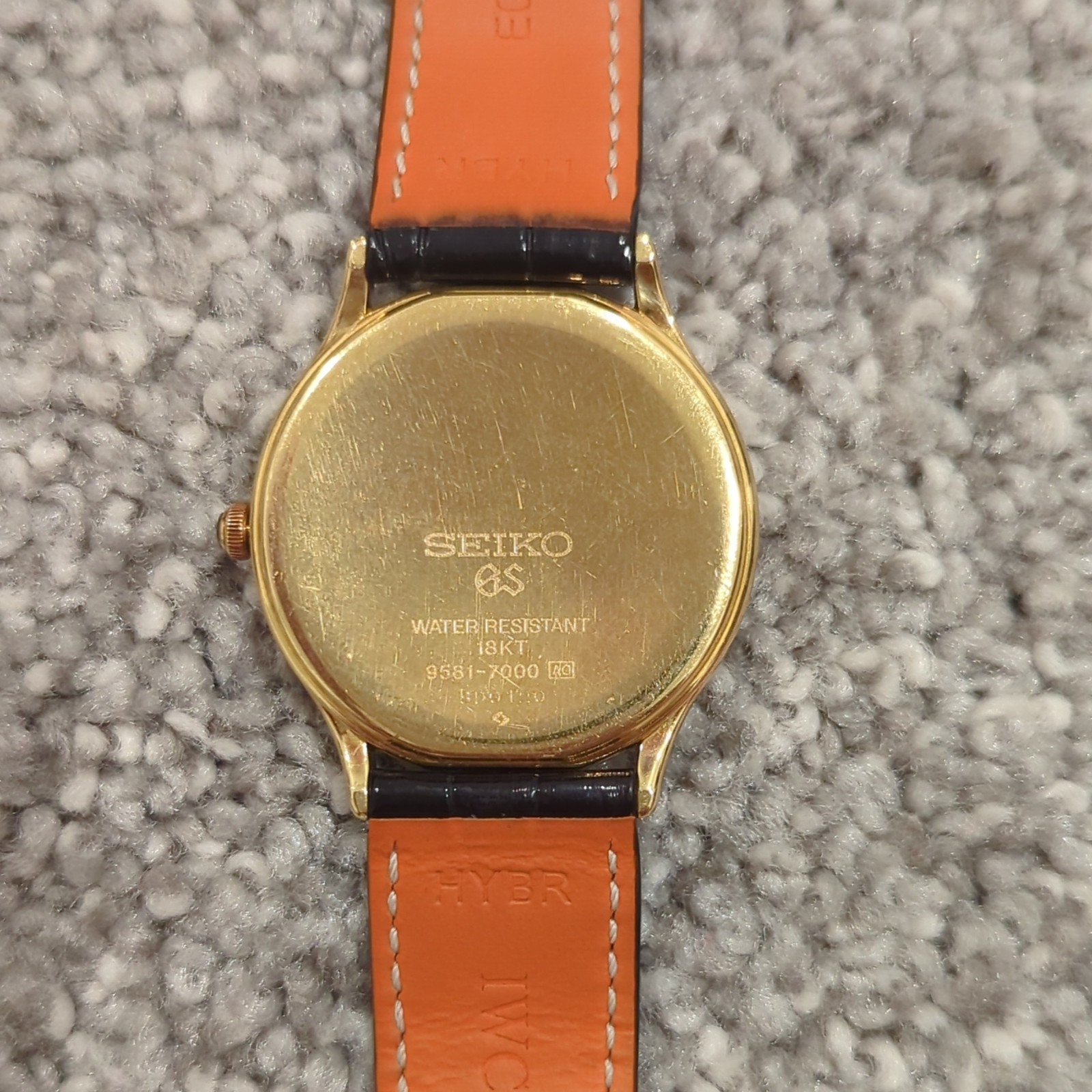 Seiko Grand 9581-7000 18kt Gold Quartz *Read Description*