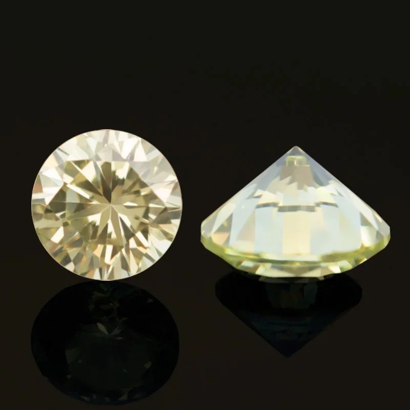 Round Cut 5A Cubic Zirconia Stone Mix Colors 15 Loose CZ Stones Synthetic Gems.