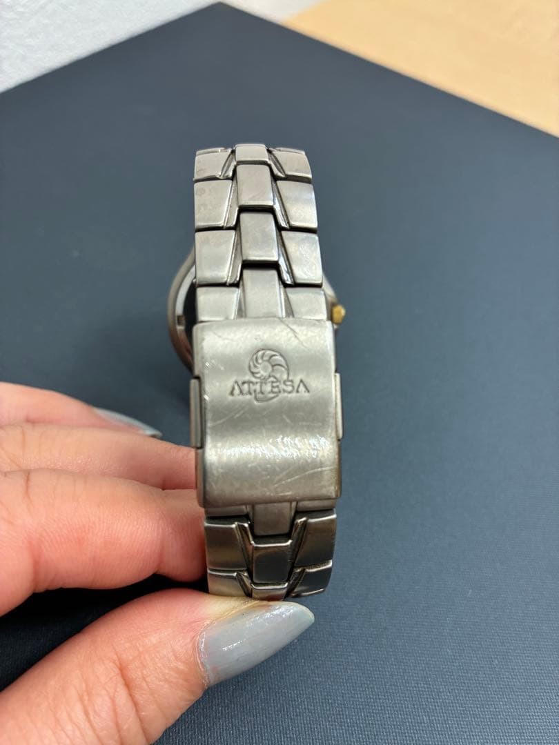 CITIZEN ATTESA Eco-Drive Titanium Watch E110 【USED】