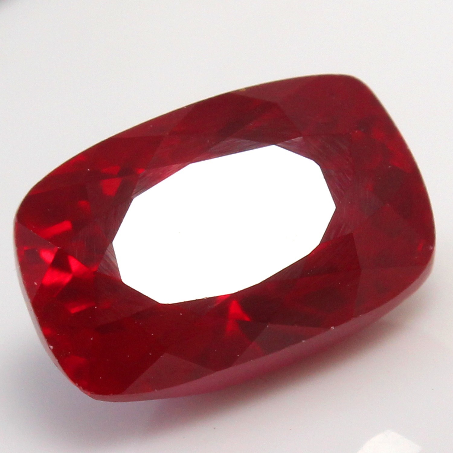 Natural 11.70 Ct Certified Burma Pigeon Blood Red Ruby 14×10 MM Cushion Gemstone