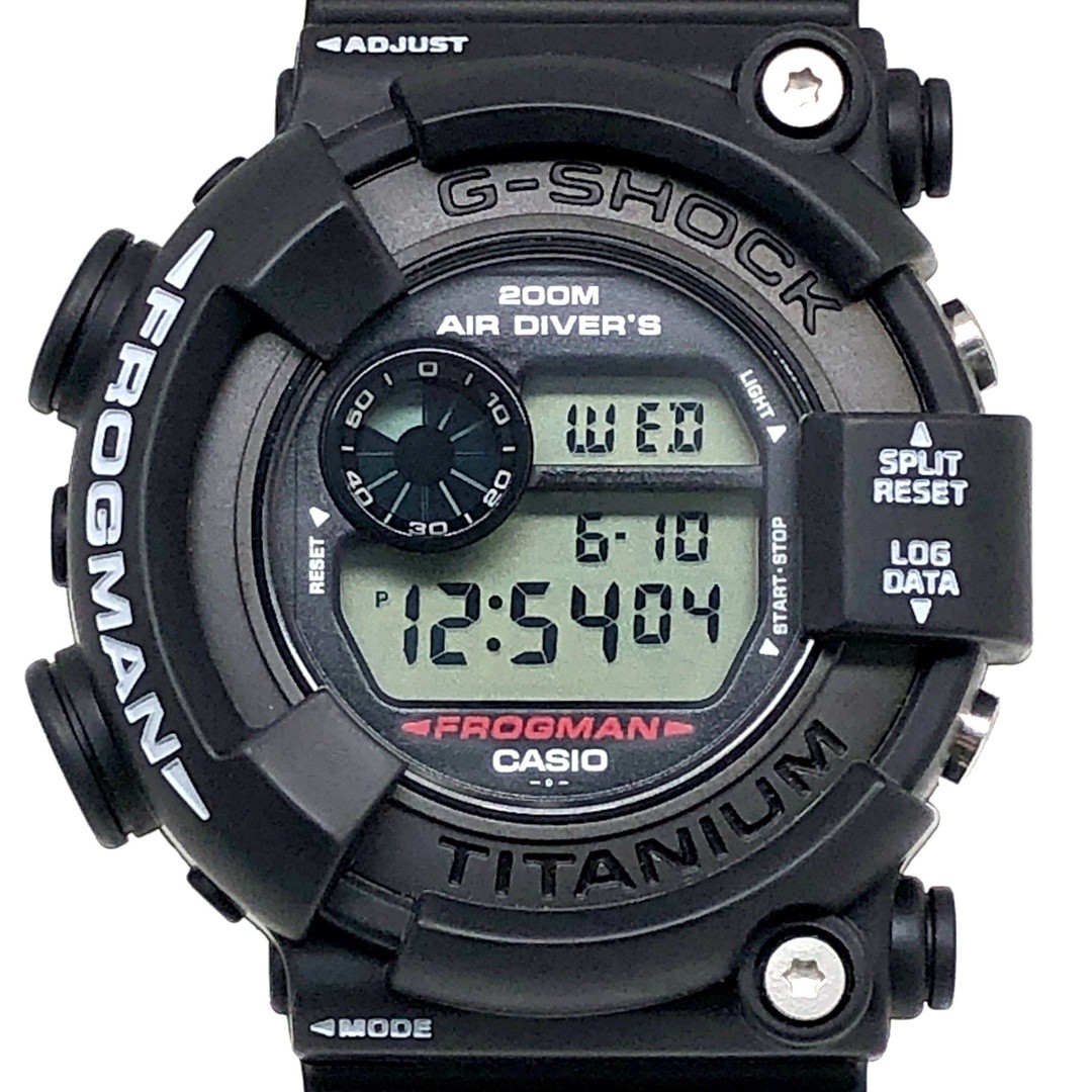 G SHOCK DW 8200MB 1V FROGMAN Men in Black G DAY Limited White Logo Diving Frog E