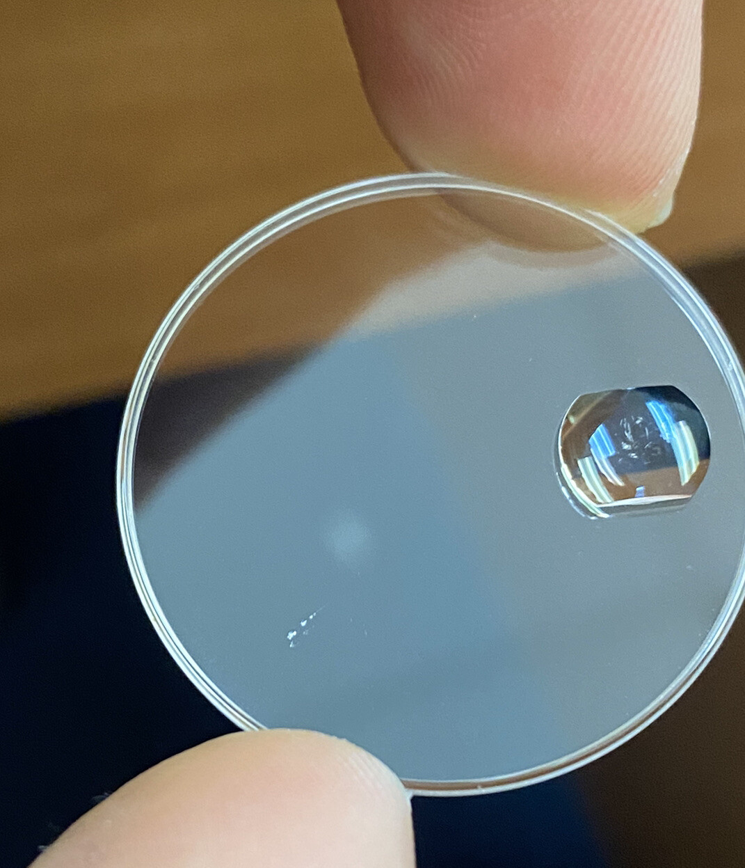 Genuine Rolex Sapphire Cyclop Crystal 25-295C. #24