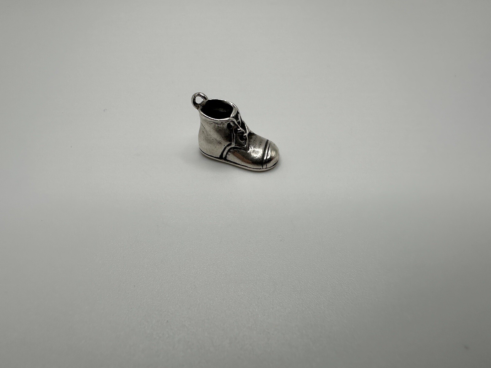Vintage Silver Callen Shoe Charm 1.7cm JB17