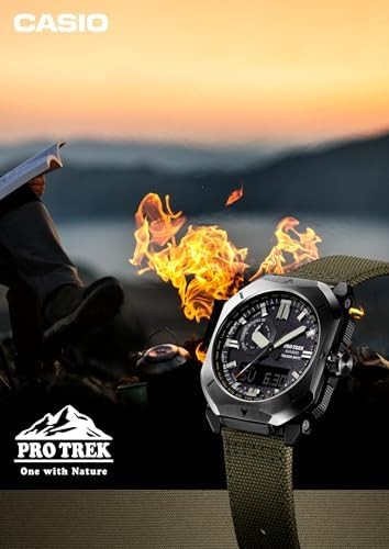 CASIO PRO TREK PRW-6900YB-3JF CORDURA Band Solar Radio Men Watch F/S w/Tracking#
