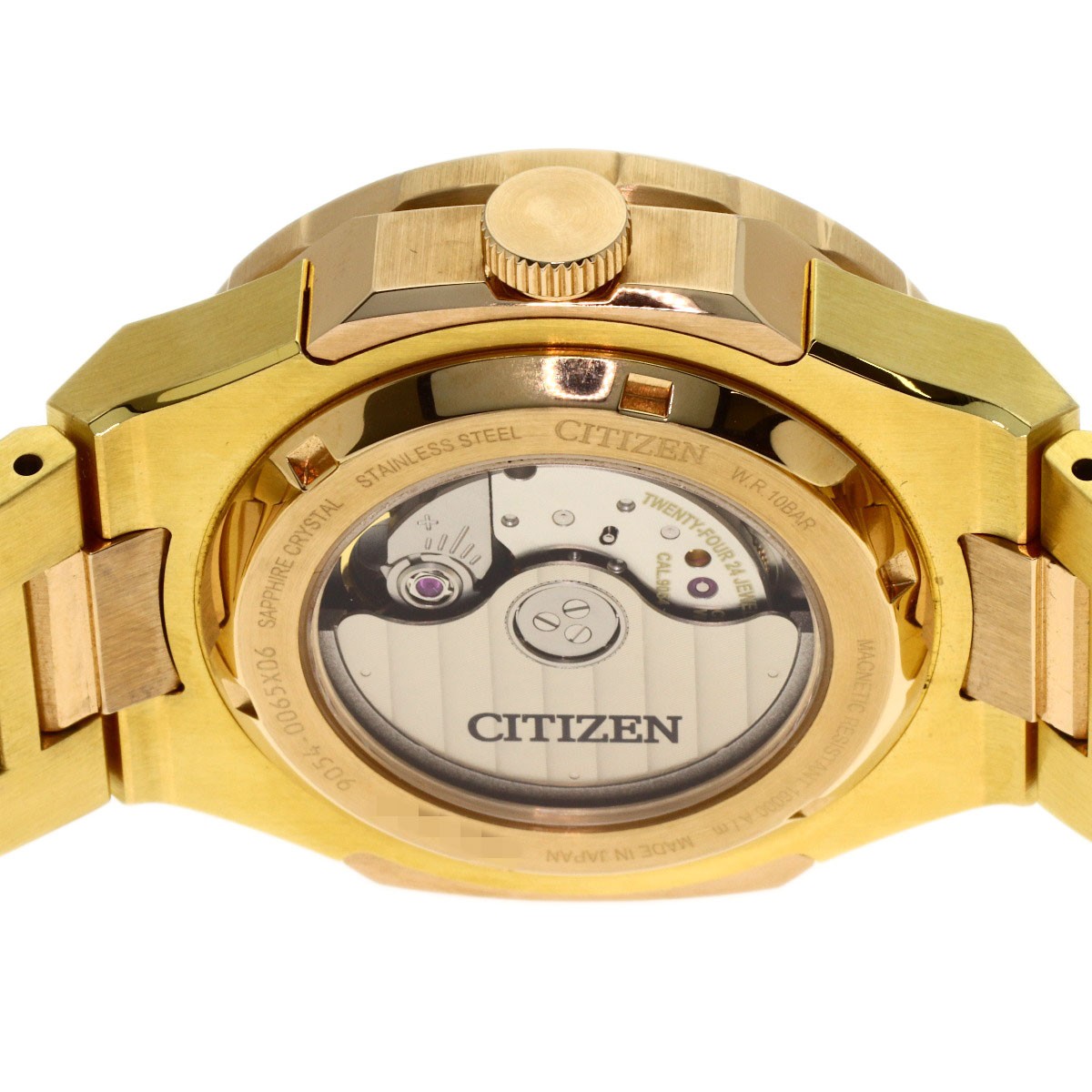 CITIZEN Series 8 Watches NB6033-51E Gold Plated/Gold Plated mens
