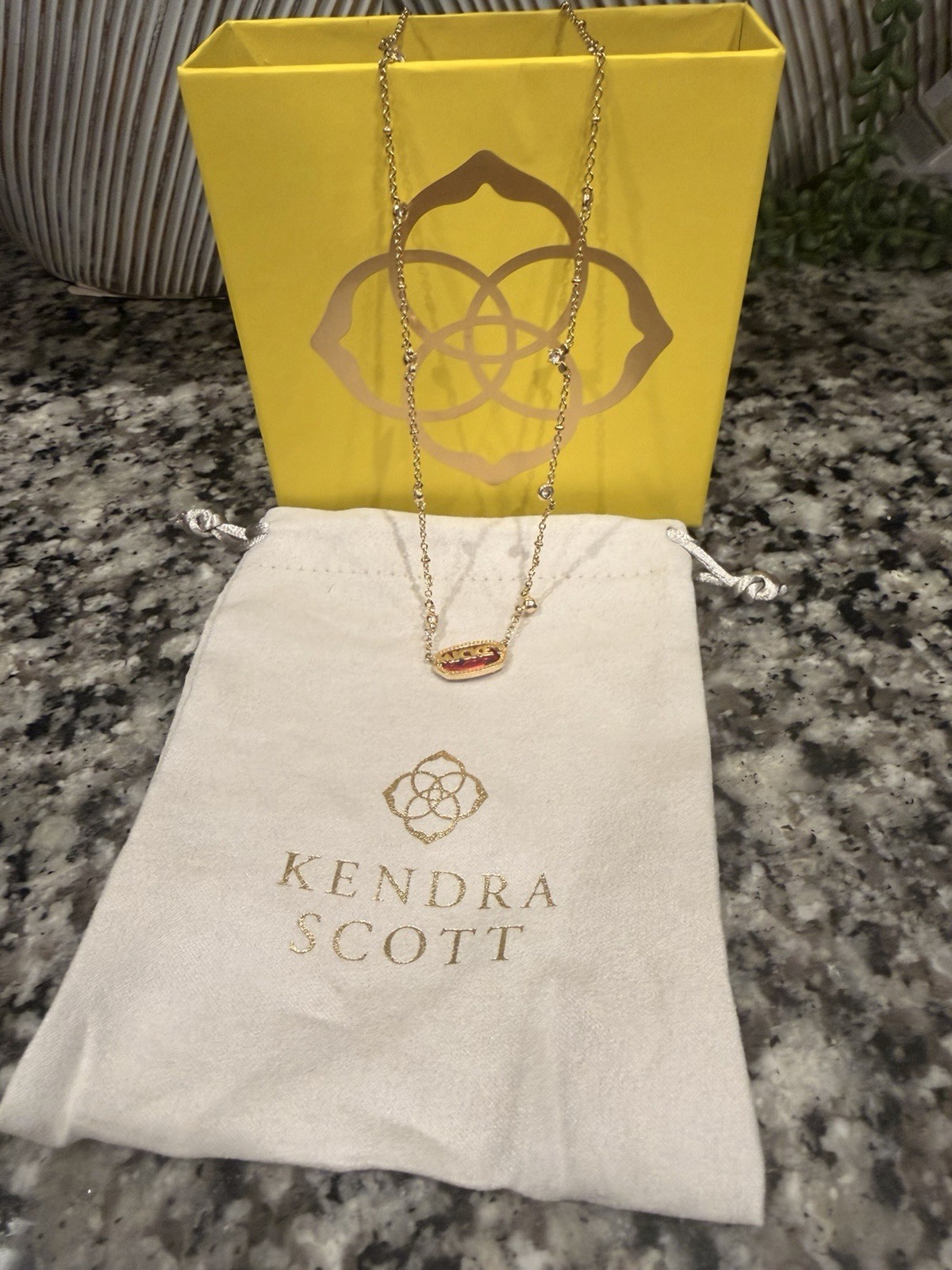 Kendra Scott x Disney Mickey Mouse Icon Elisa Short Necklace in Red