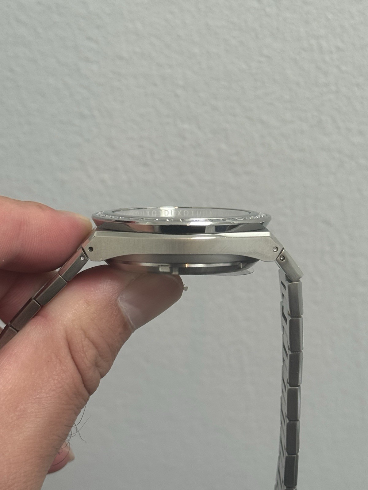 Duxot Cascade Automatic Mens Watch Diamond Bezel