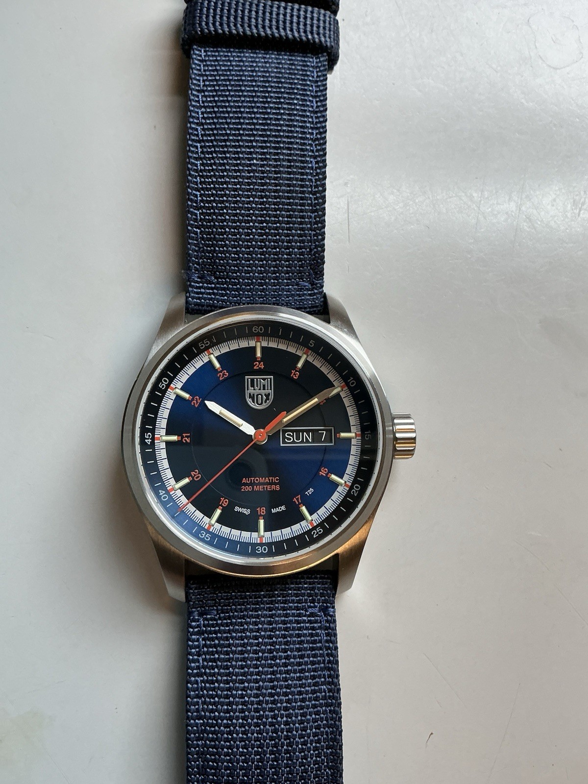 Luminox Atacama Field 44mm Silver Stainless Steel Case and Blue Dial