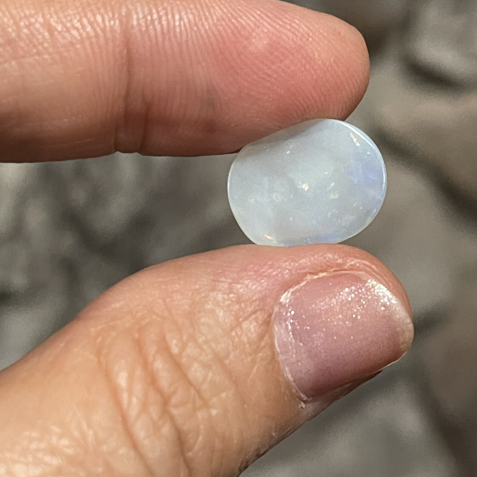 3.35ct 14.9x12x2.5mm Fine Australian Solid Opal Oval Cabochon Jelly Opal