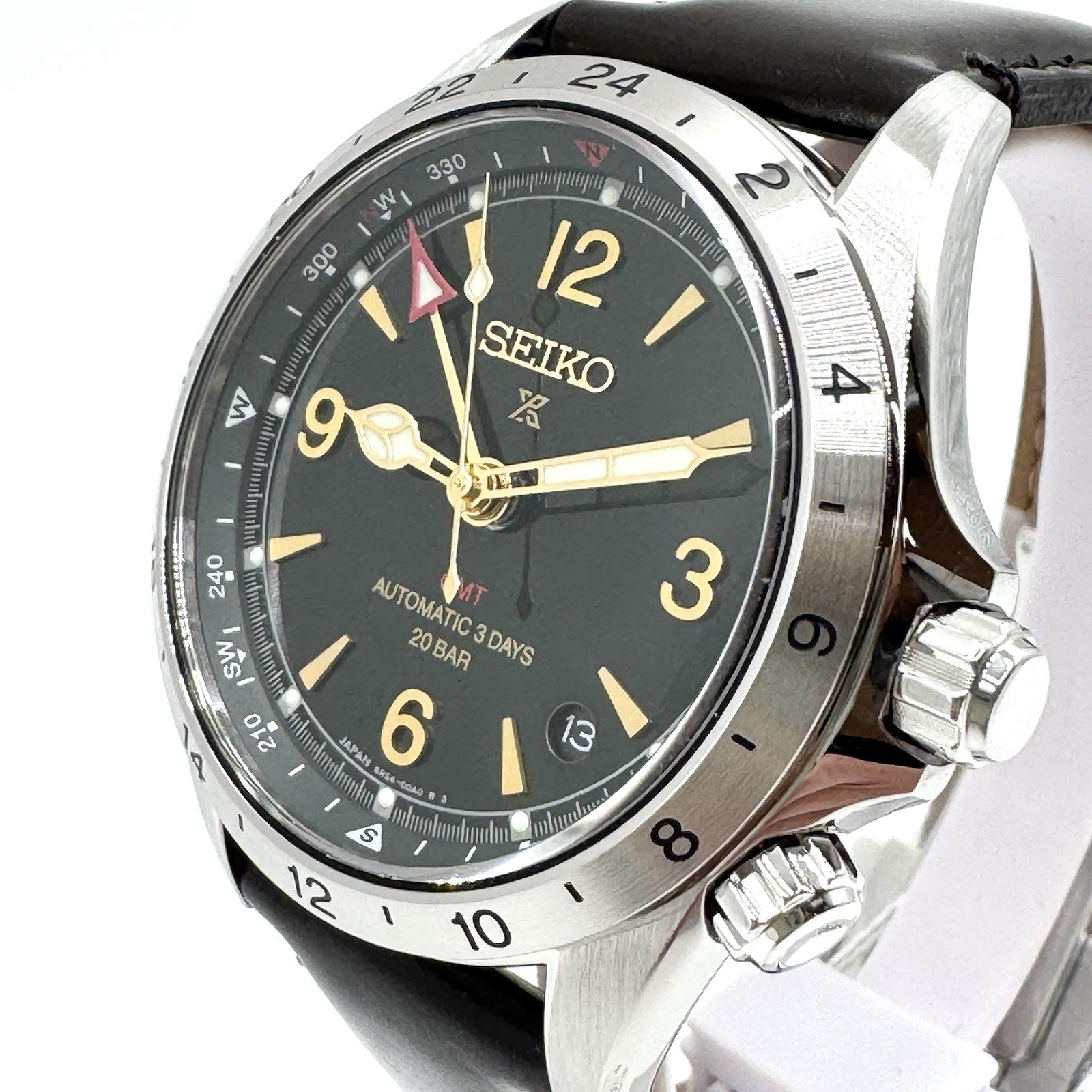 SEIKO Prospex Alpinist GMT SBEJ005 Green Dial Automatic 6R54 JDM New