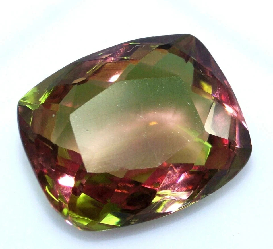 25 CT Rare 7 Color Change Zultanite Cushion Cut Certified Loose Gemstone