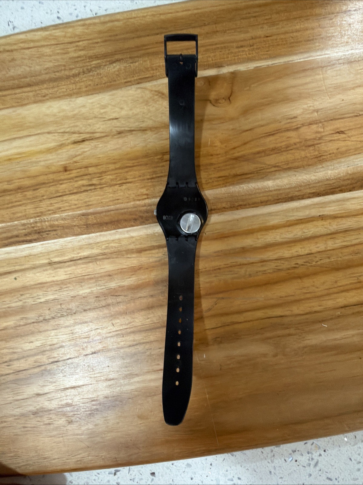 Vintage Swatch Watch LB153 “Something New” Ladies 25mm Black & White Swiss
