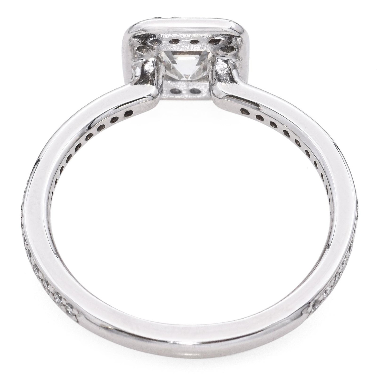 Vintage Platinum Ritani Design 1.00tcw Diamond Ring