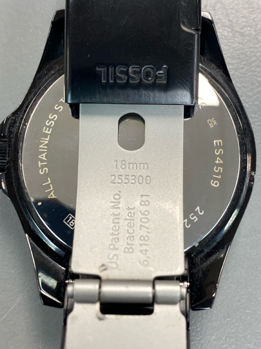 Fossil Black Riley stainless steel Ladies Watch (PD7016031)