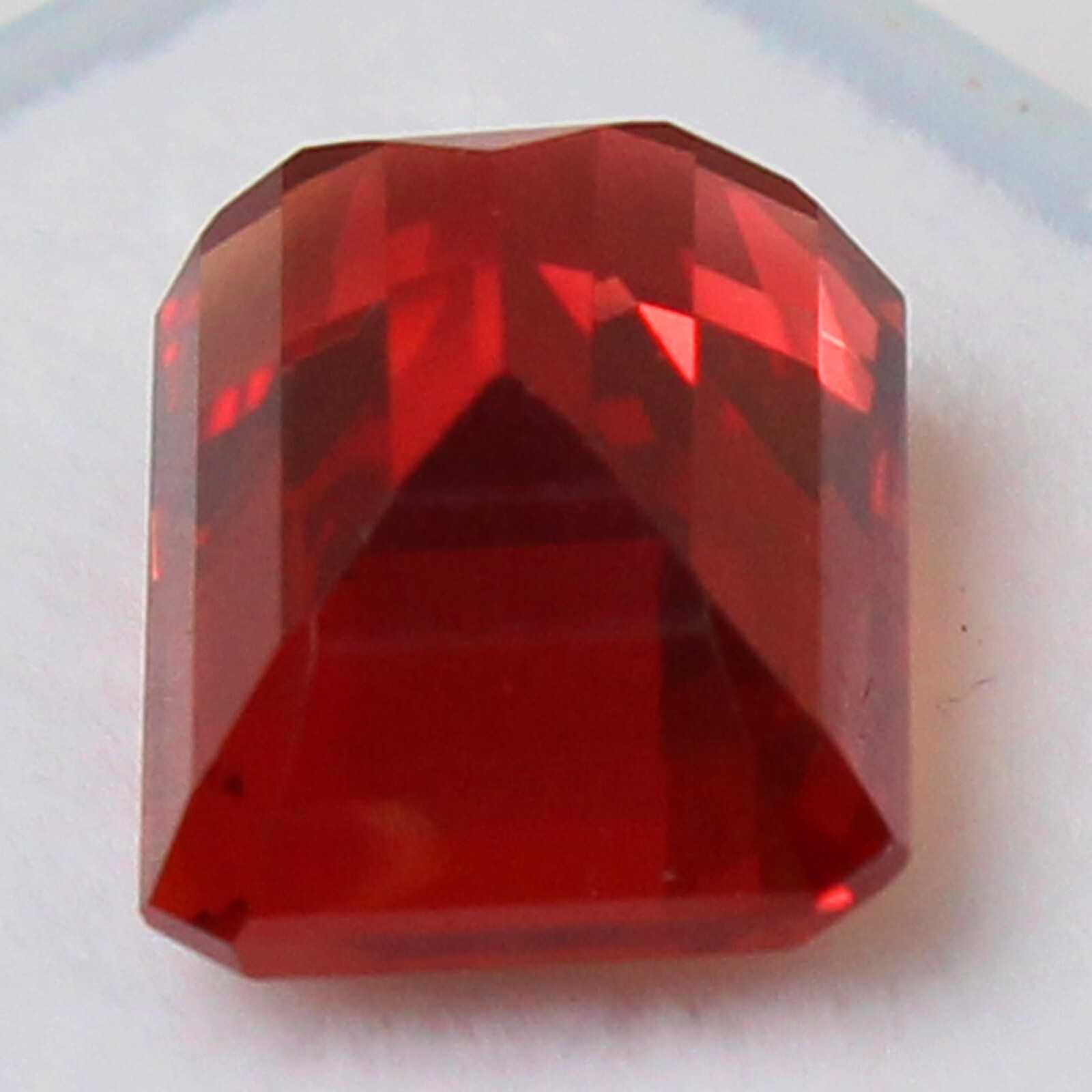 Natural 14.80 Ct Certified Tanzania Orange Tanzanite 15×11 MM Emerald Loose Gems