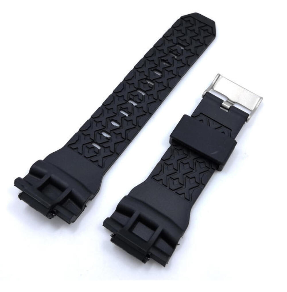 Black Rubber Replacement Band Strap Fits Casio G-Shock Watch GA200 GA-200