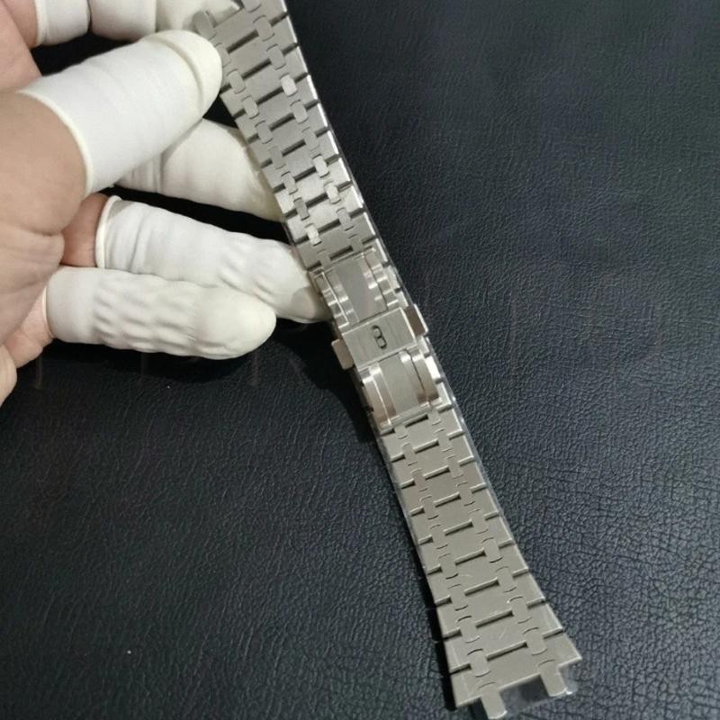 26mm Steel Bracelet Strap Fits Audemars Piguet Royal Oak 15400 15703 15500
