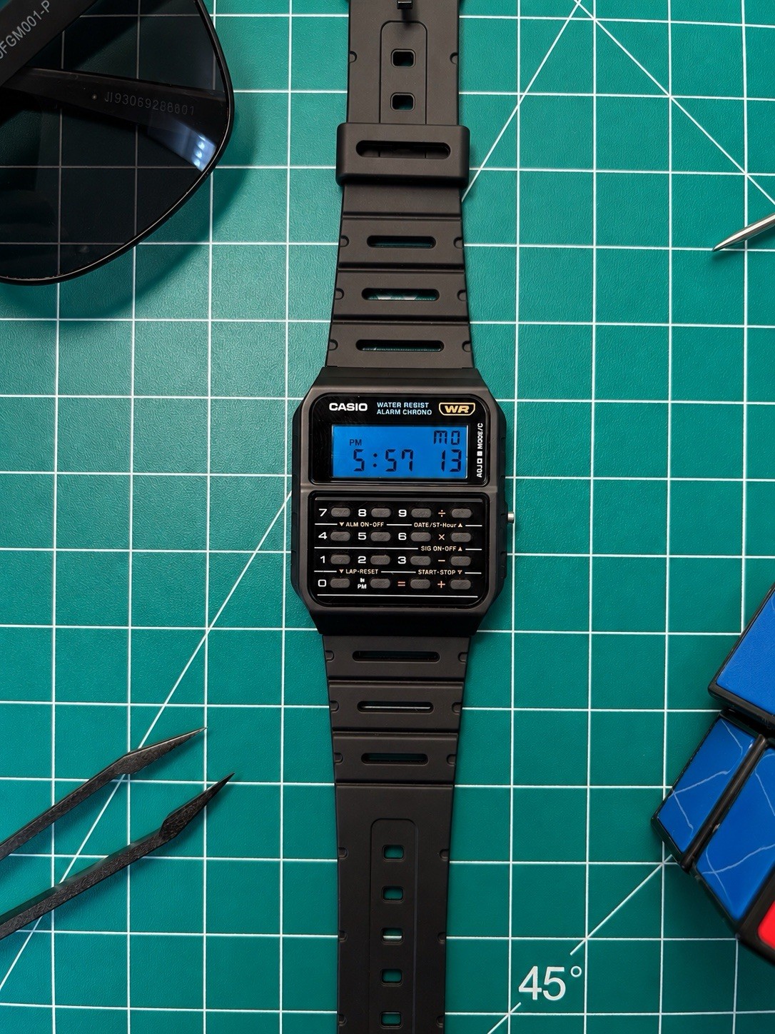 Custom Casio CA-53W Calculator Watch | Choose Your Color