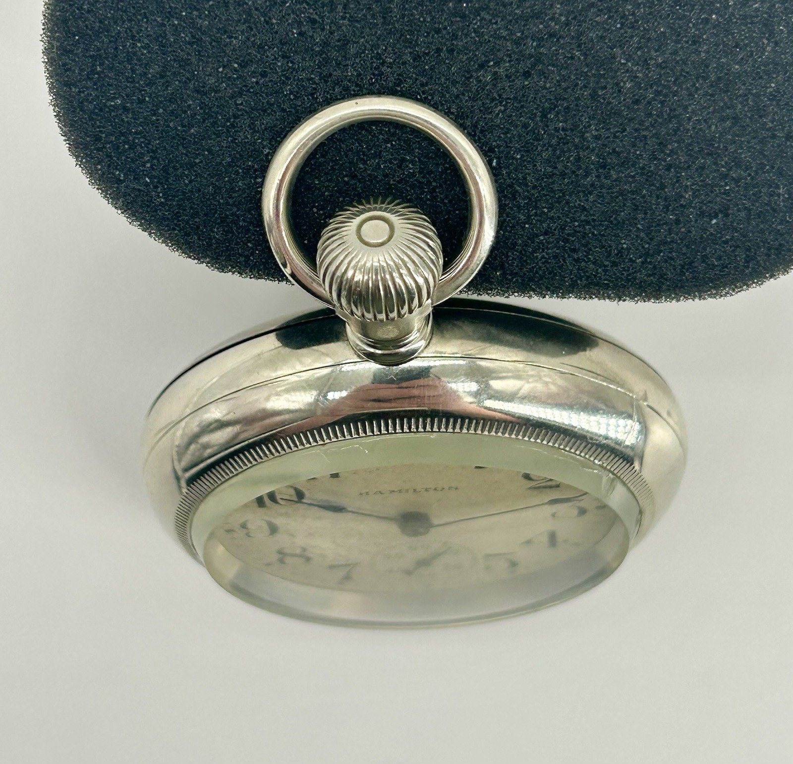 1911 Hamilton 940 Railroad Pocket Watch 21 Jewel Lever Set 18 Size Running
