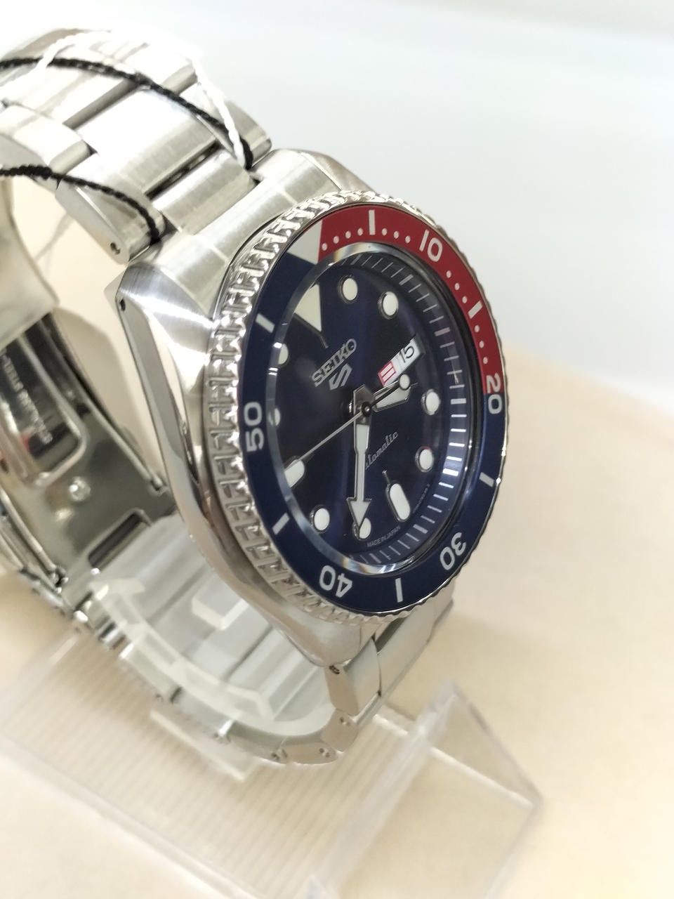 SEIKO Seiko 5 Sports SBSA003 Black Dial Automatic Mens Watch Auth Japan