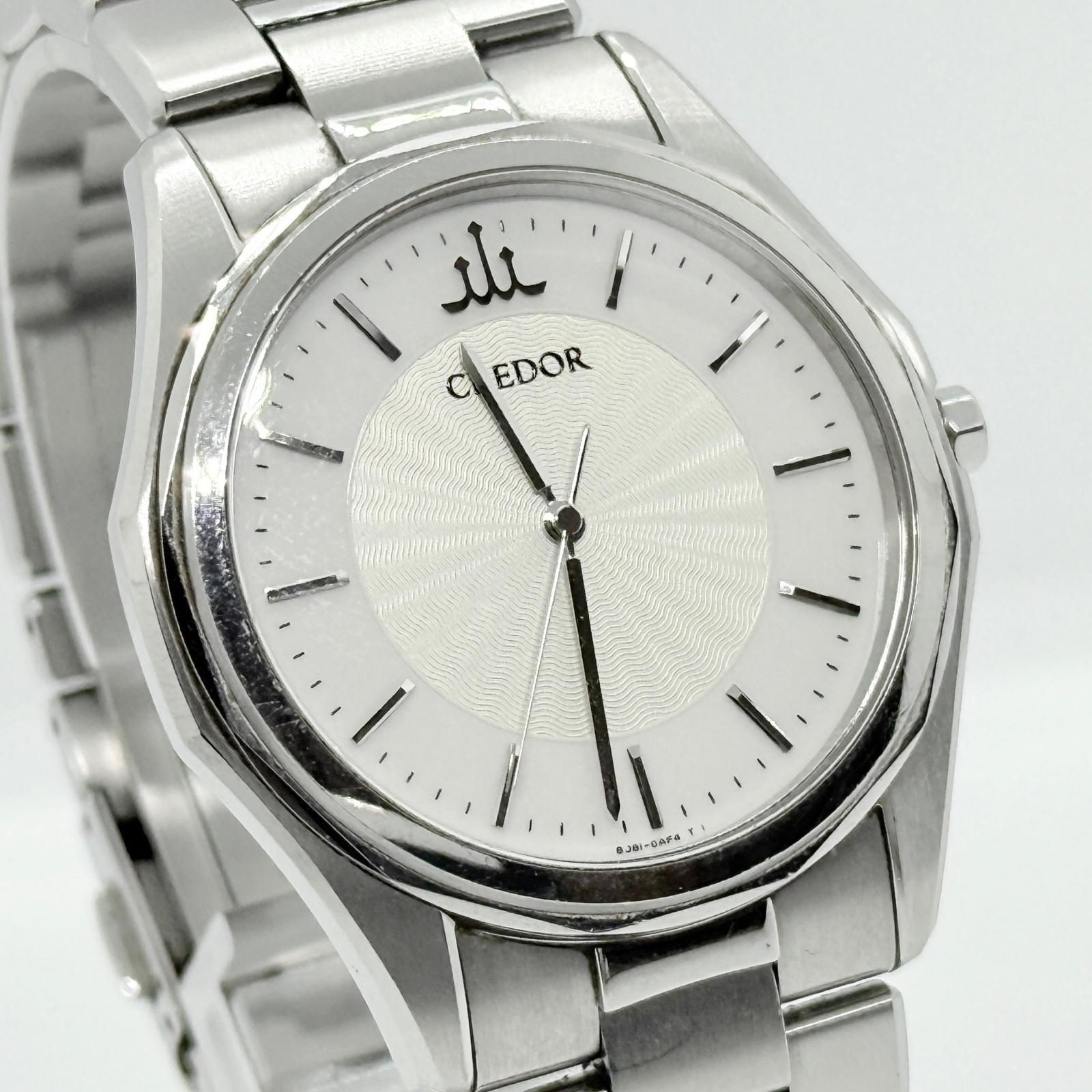 Seiko Credor Signo 8J81-0AF0 High Accuracy Quartz Men’s Watch