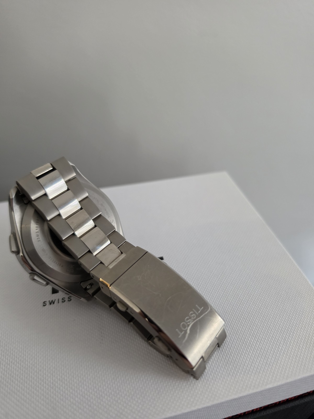 Tissot T-Touch SOLAR Connect Solar 44mm GMT Digital Dial Titanium Men’s Watch