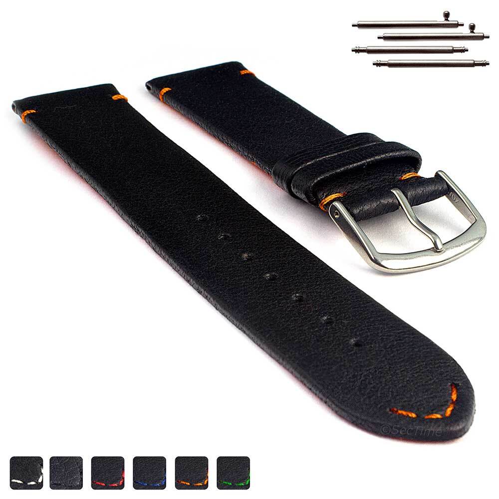 Leather Watch Strap Band Classic / Quick Release 8 10 12 14 16 18 20 22 Art MM