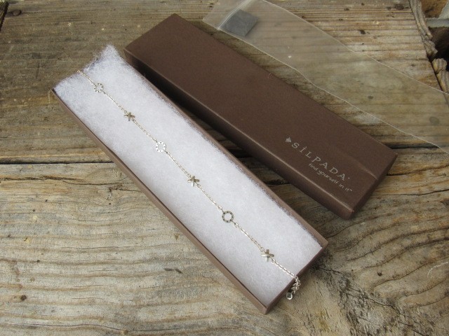 NEW SILPADA A2173 Sterling Silver X0 Hugs & Kisses Ankle Bracelet 9.5in A 2173