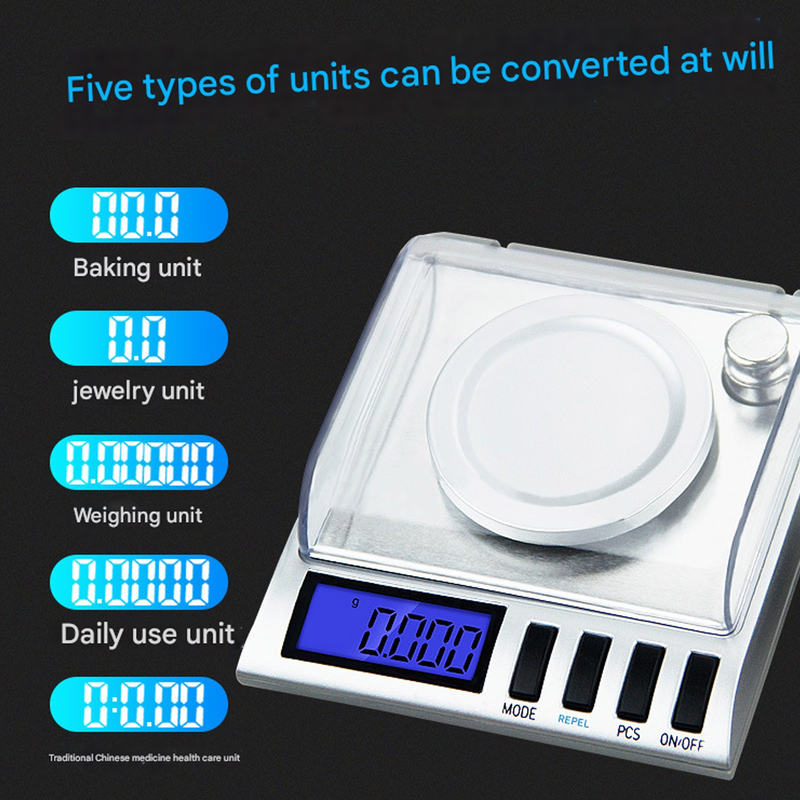 Smart Weigh 20g x 0.001 grams High Precision Digital Milligram Jewelry Scale New