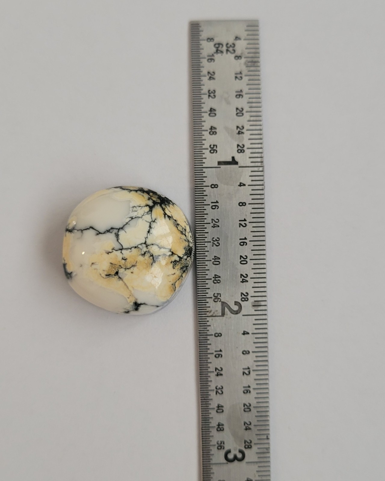 Dark Moon Turquoise Cabochon 35.4 CT