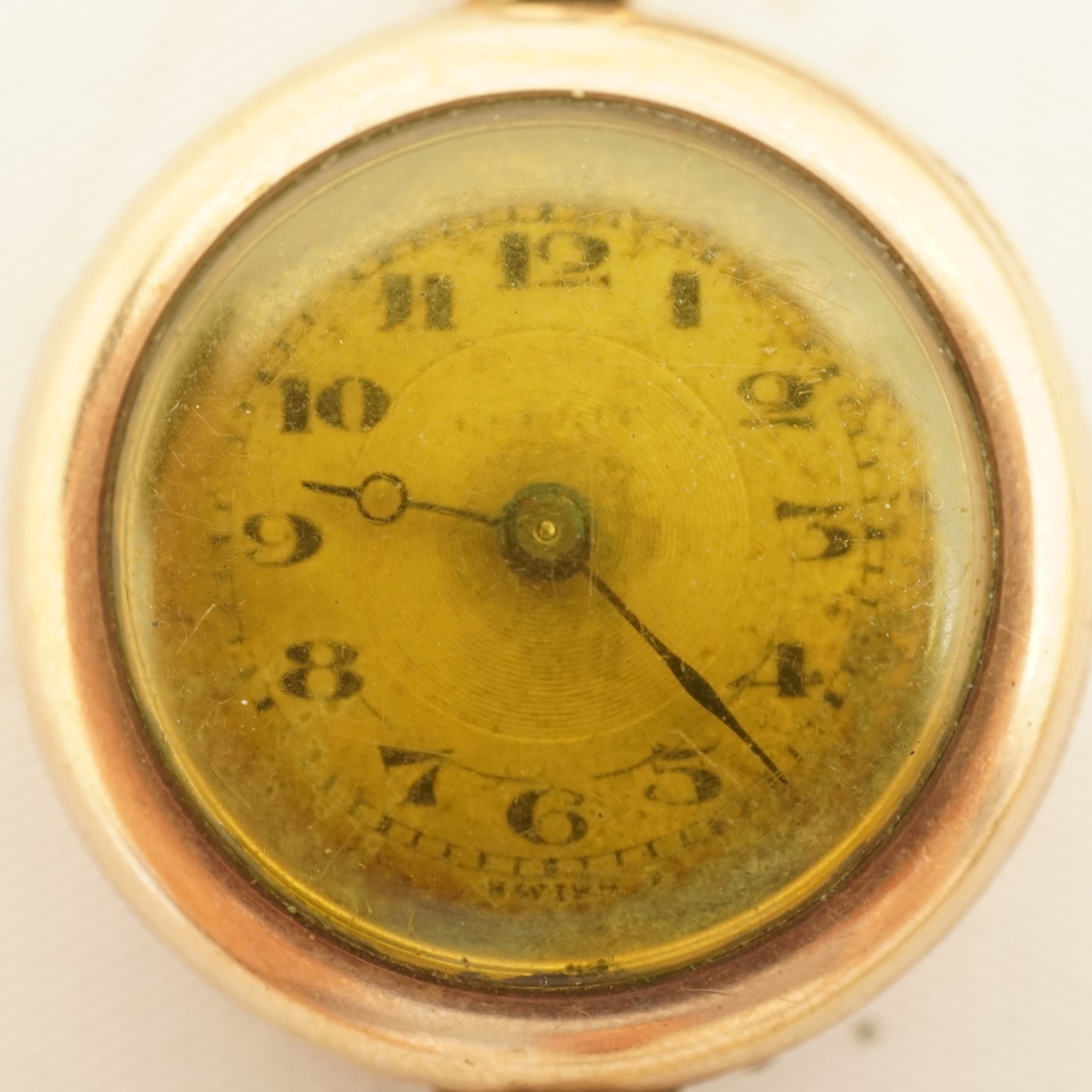 Vintage L Henry Ladies Wristwatch in S.W.C. Co.GF 25mm Case Working