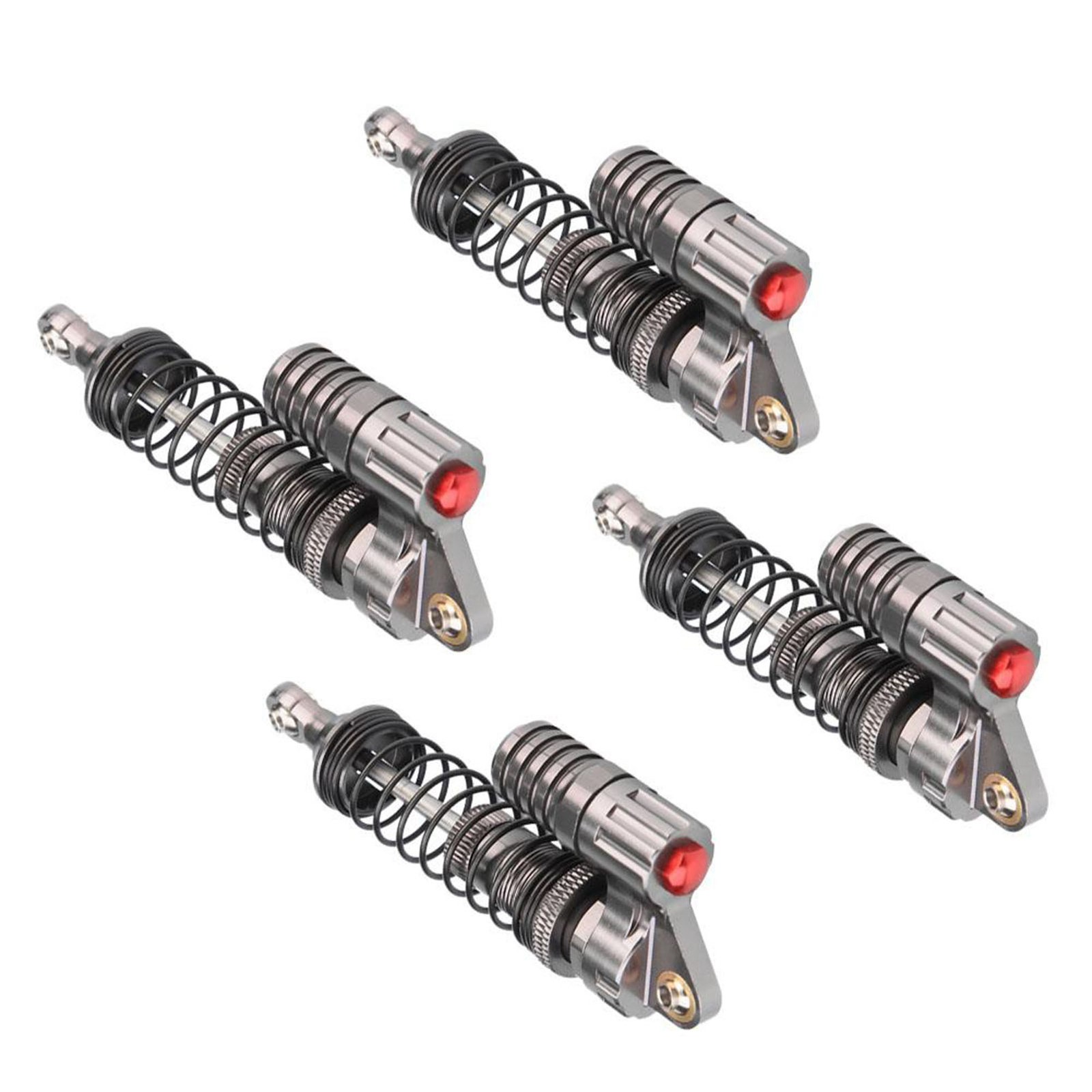 4 Pcs CNC Machining Aluminum For Axial / SCX10 / D90 / RC Crawler