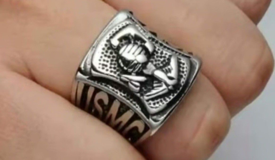 Stainless steel USMC Marine CORPS ring size 15 More Sizes Available