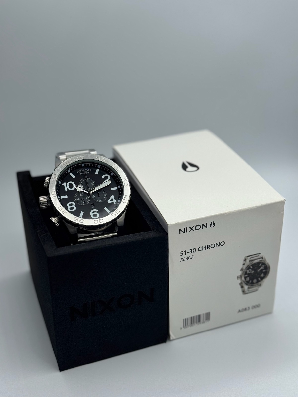 NIXON 51-30 Chrono – Silver Chronograph Men’s Watch A083-000