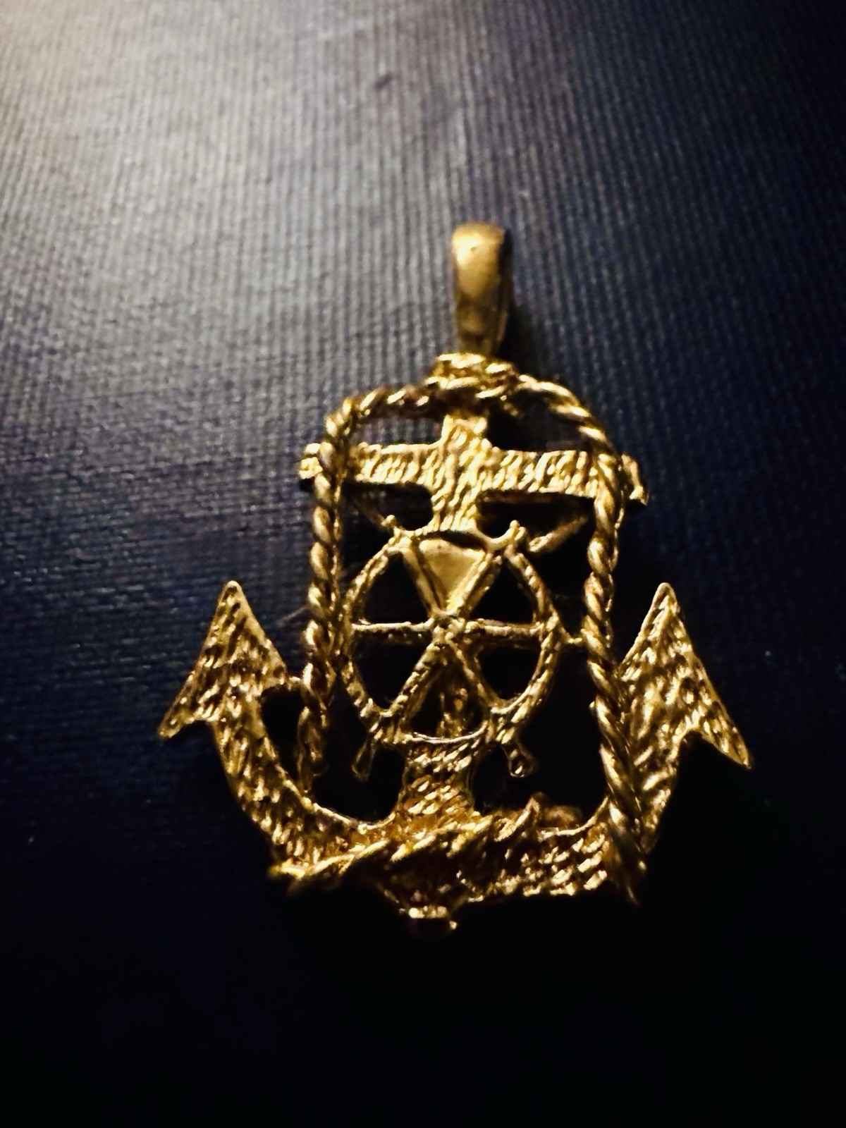 Jesus Anchor Cross/crucifix Pendant