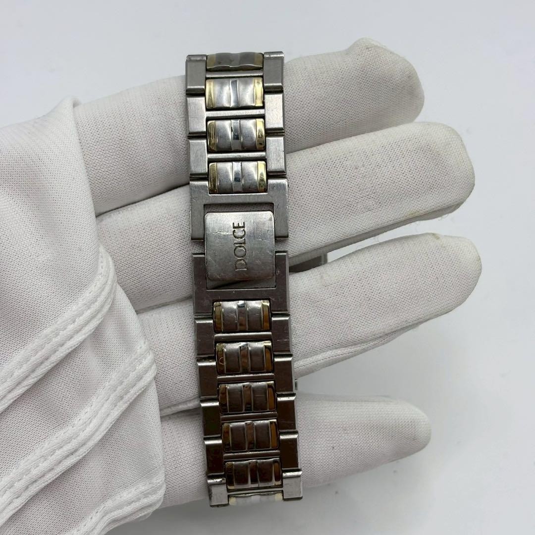 Seiko Dolce 8J41 Vintage Quartz Men’s Watch Silver Japan 075903