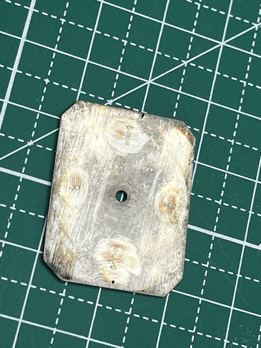 Rare Audemars Piguet Genuine Dial for cal.K2003 Rectangular Approx. 27mm x 21mm