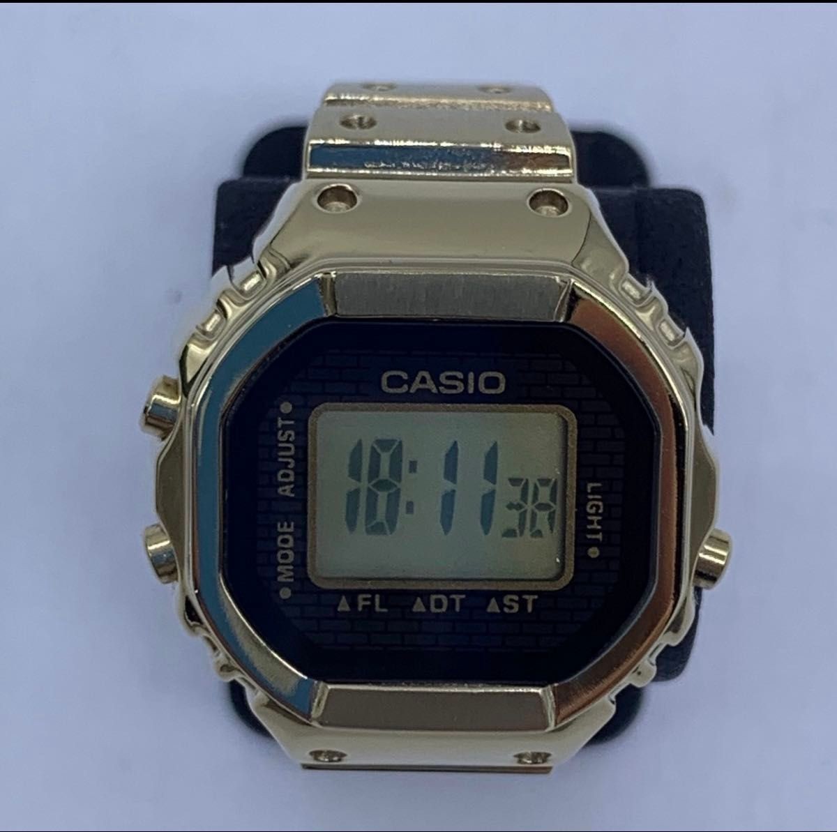 CASIO CRW 001G 9JR Ring Watch Gold