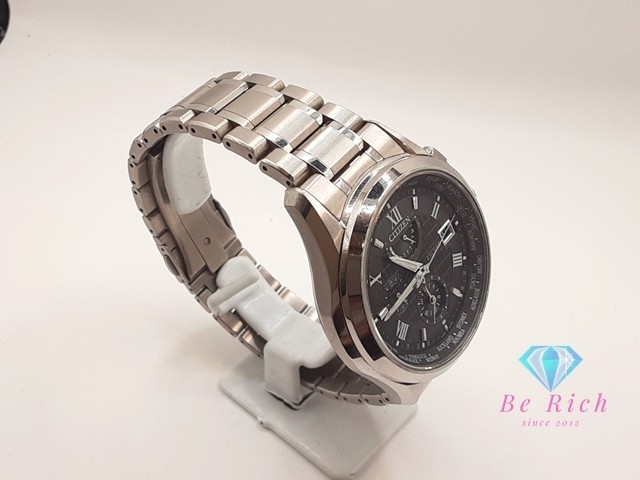 Excellent Condition CITIZEN Exceed Eco Drive Date AT9110 58E H820 T023916 Black
