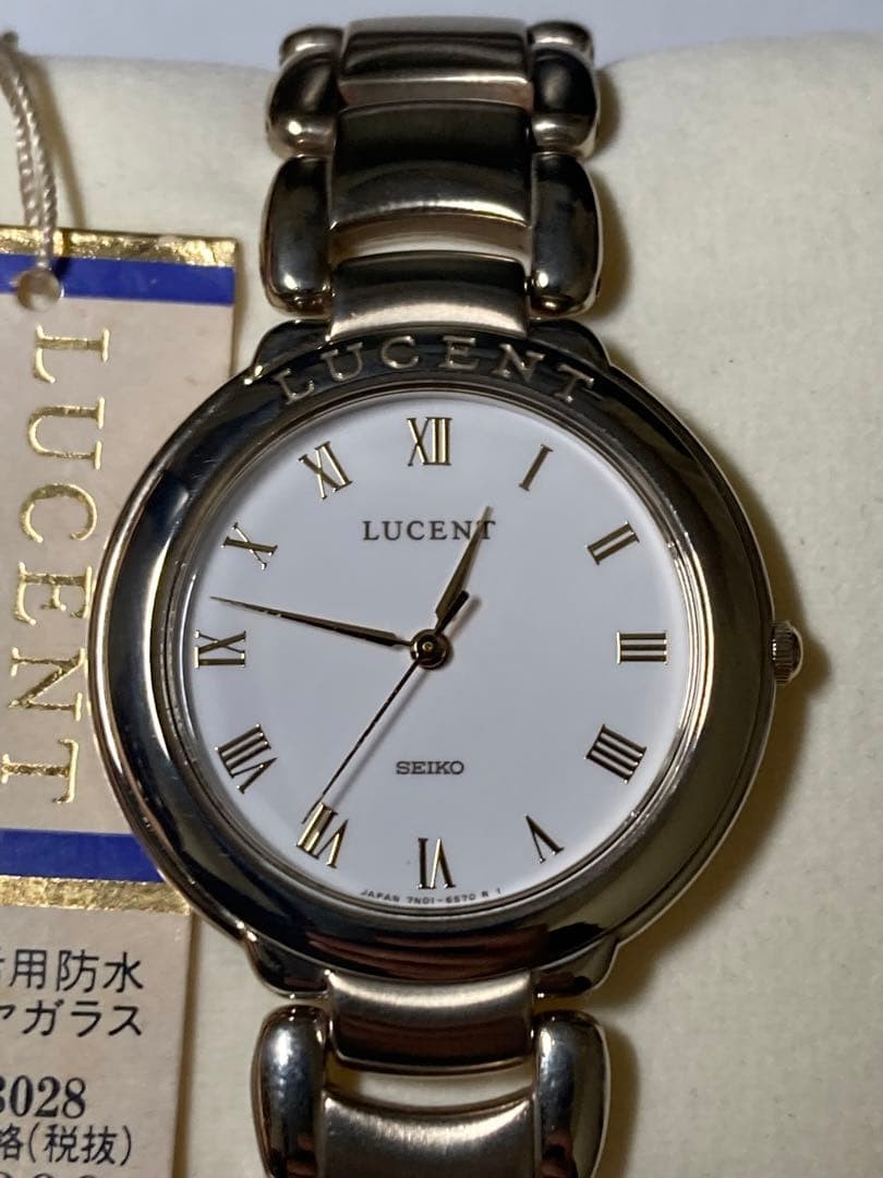 Seiko 7N01-6450 LUCENT Running Quartz New Mens Wristwatch Authentic Japan