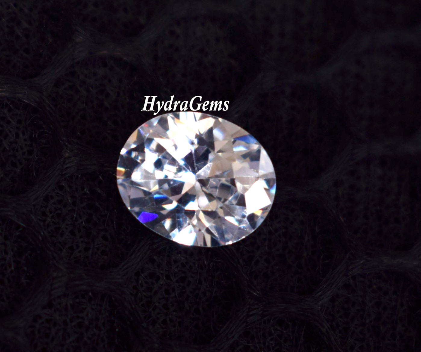 5.80 Ct Apx. Natural White Sapphire Oval Cut Loose Gemstone for Jewelry Making
