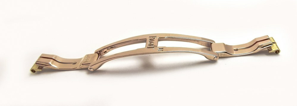 New Piaget Polo 18K Yellow Gold Deploy Fold Over Buckle For Ladies Piaget 22005